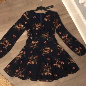 Brand new Lulus knee length dress